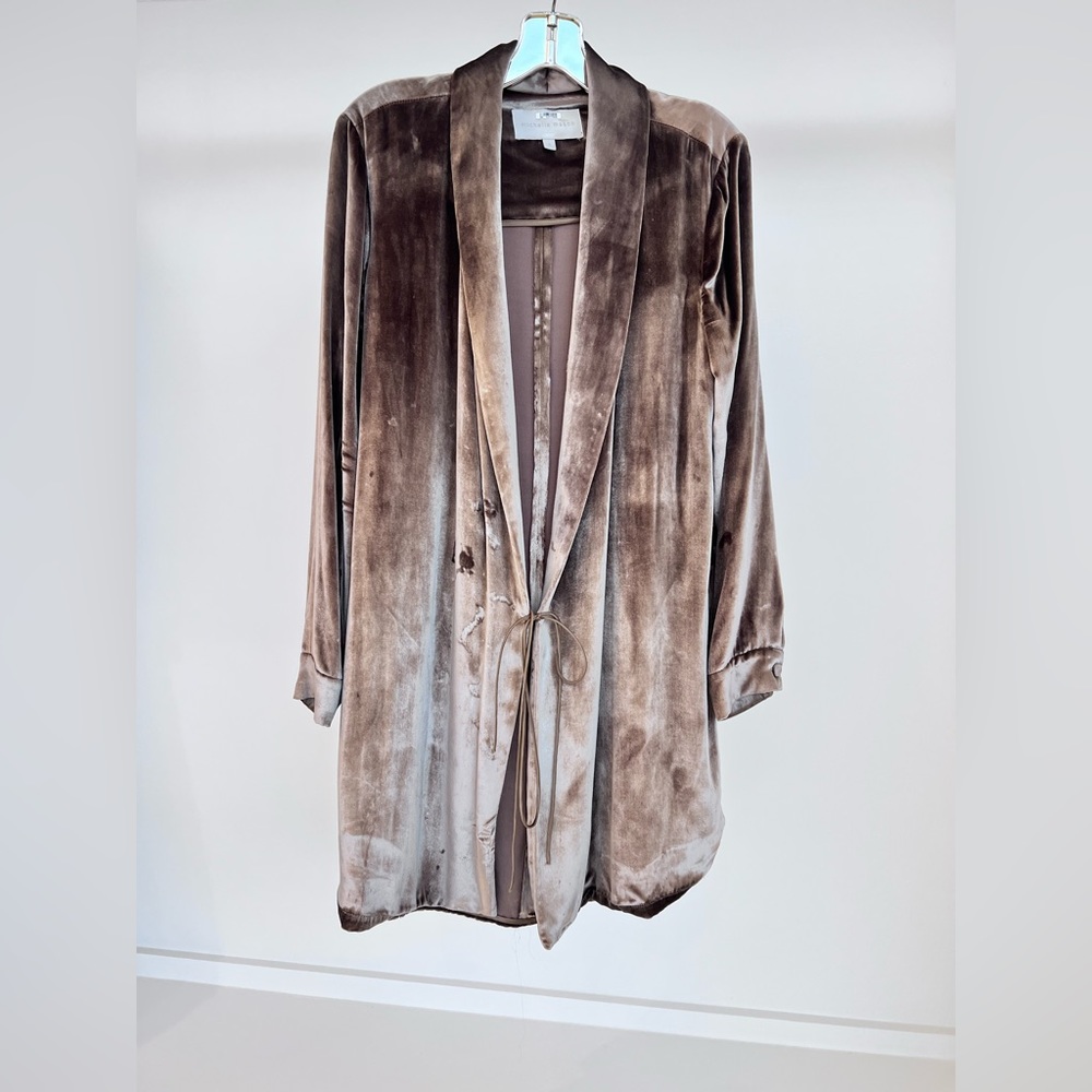michelle mason velvet jacket / dress